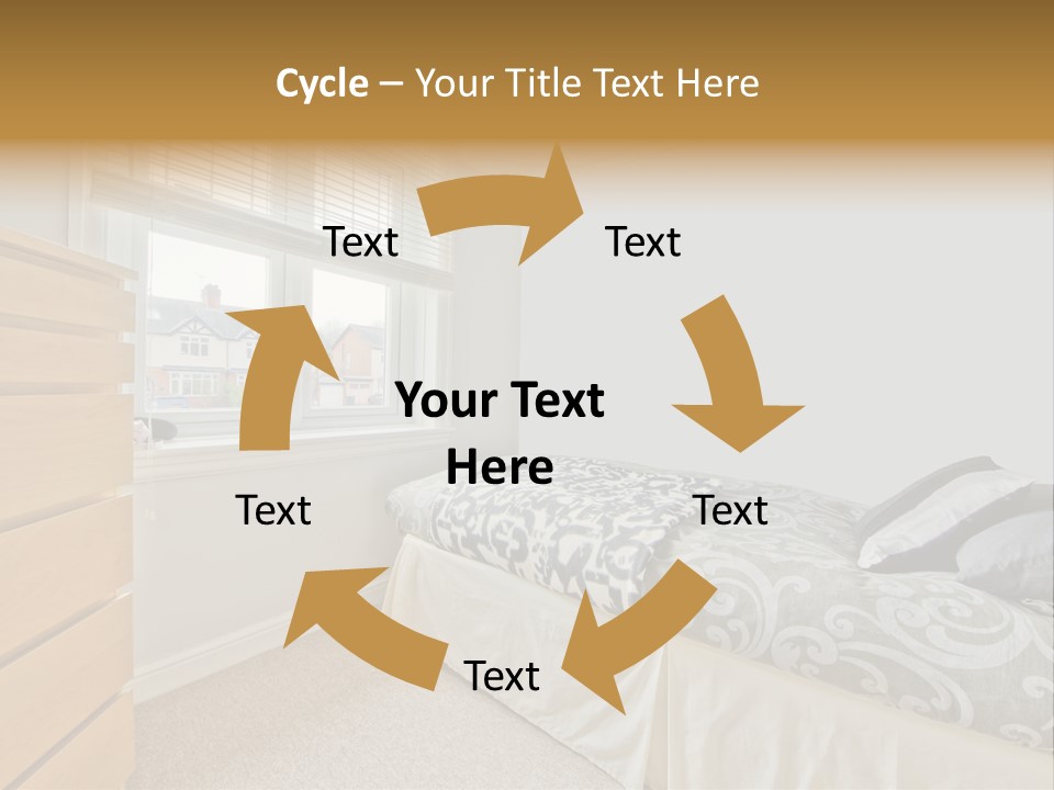 Accommodation Design Empty PowerPoint Template