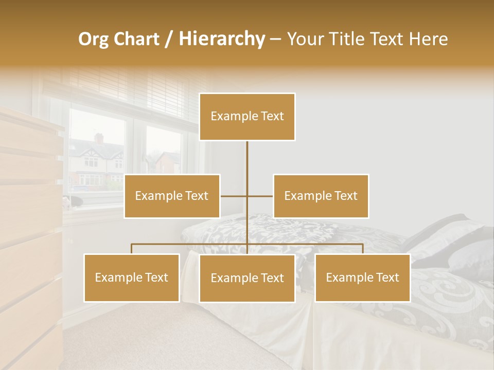 Accommodation Design Empty PowerPoint Template