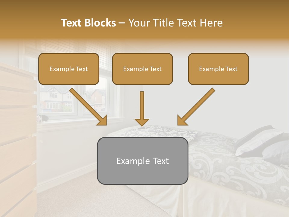 Accommodation Design Empty PowerPoint Template