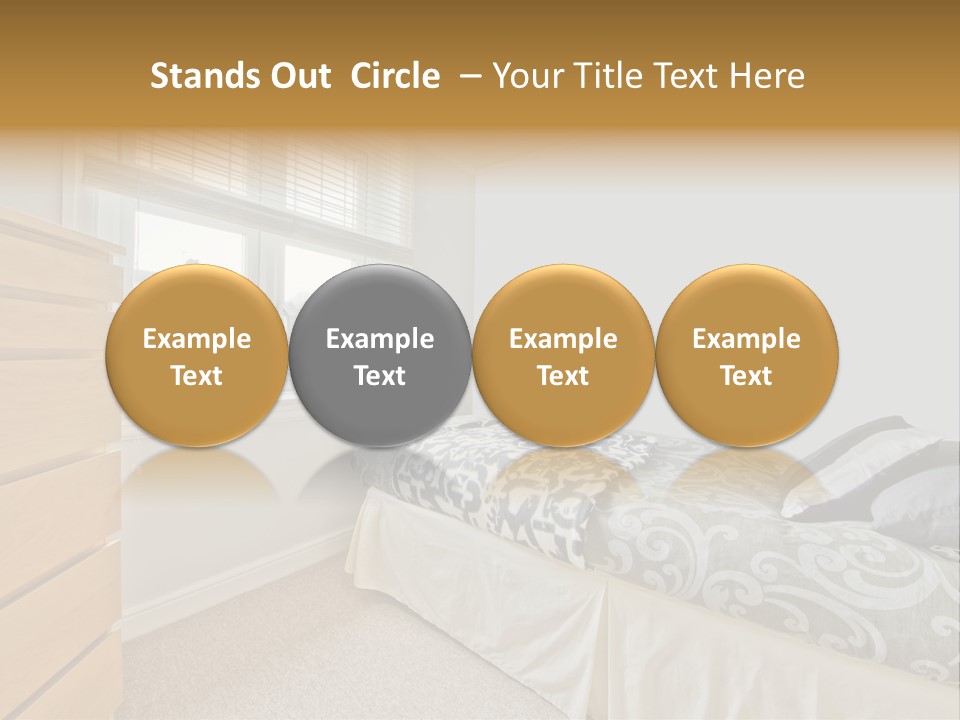 Accommodation Design Empty PowerPoint Template