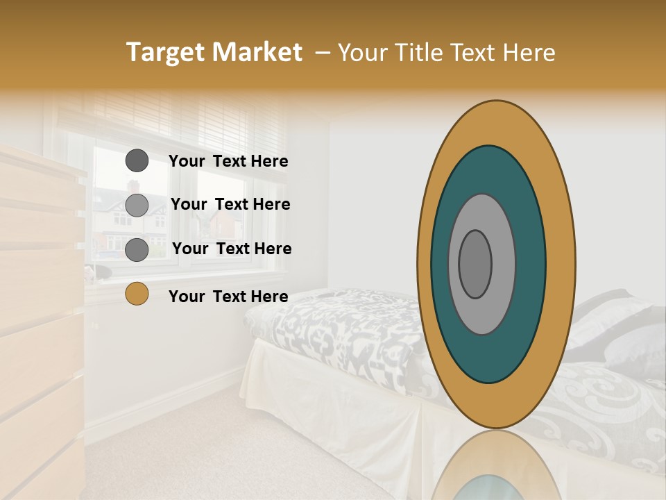 Accommodation Design Empty PowerPoint Template