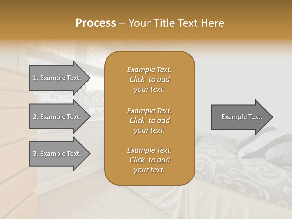 Accommodation Design Empty PowerPoint Template