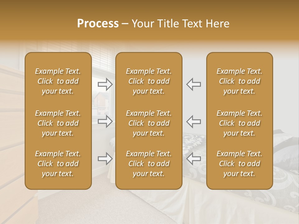Accommodation Design Empty PowerPoint Template