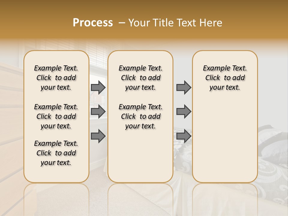Accommodation Design Empty PowerPoint Template