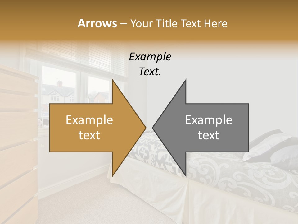 Accommodation Design Empty PowerPoint Template