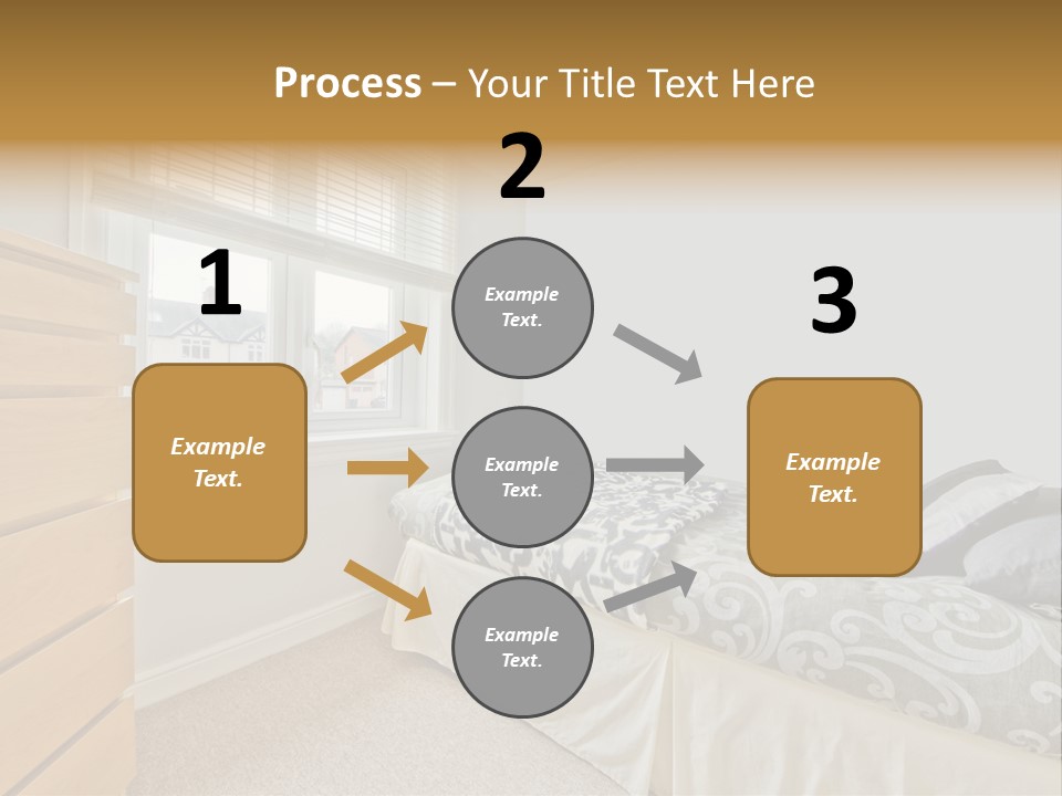 Accommodation Design Empty PowerPoint Template