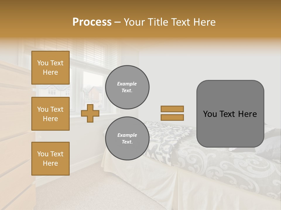 Accommodation Design Empty PowerPoint Template