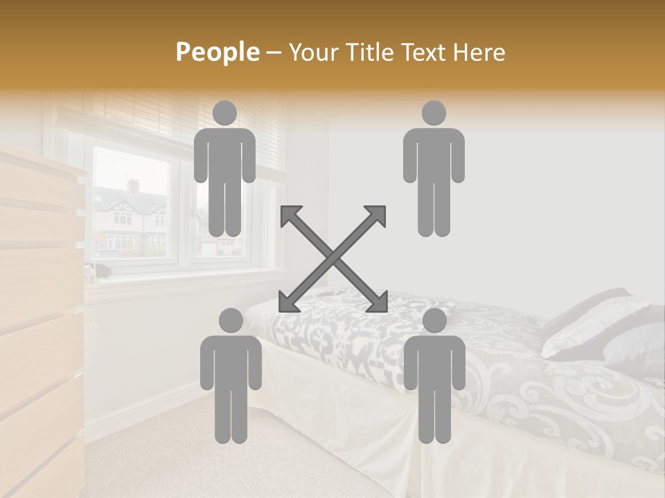 Accommodation Design Empty PowerPoint Template