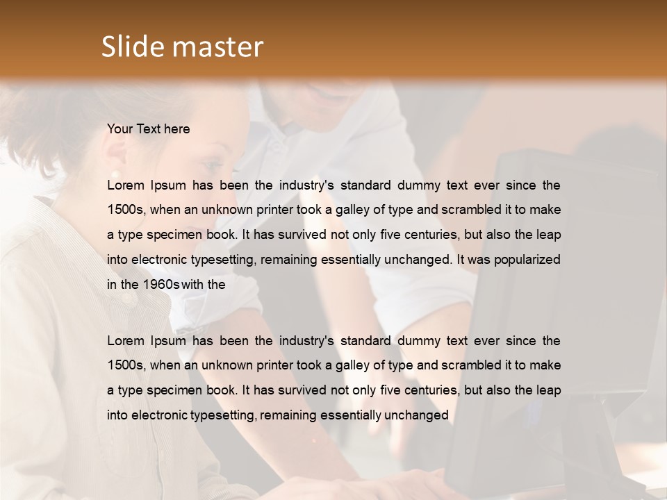 Management Laboratory Computing PowerPoint Template