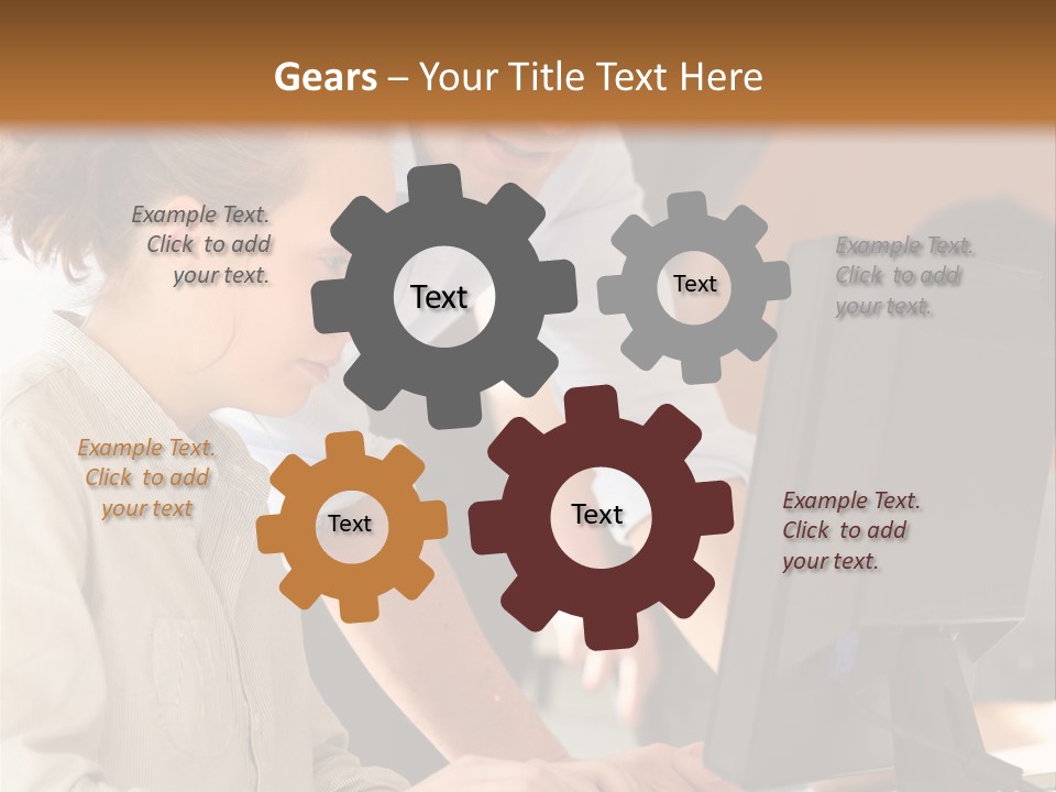 Management Laboratory Computing PowerPoint Template