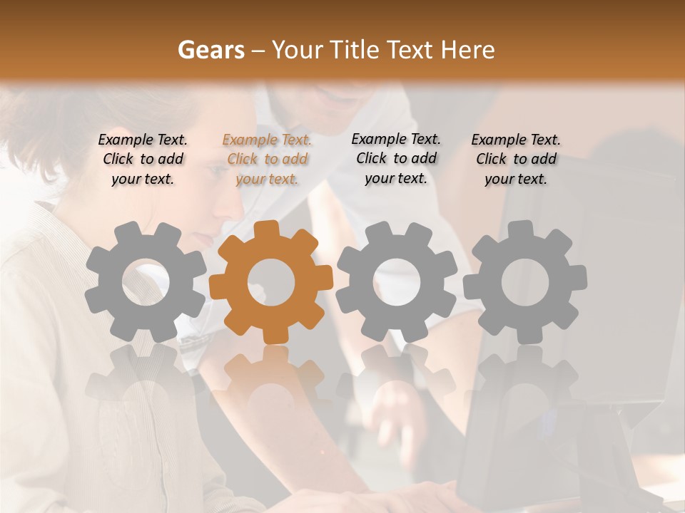 Management Laboratory Computing PowerPoint Template