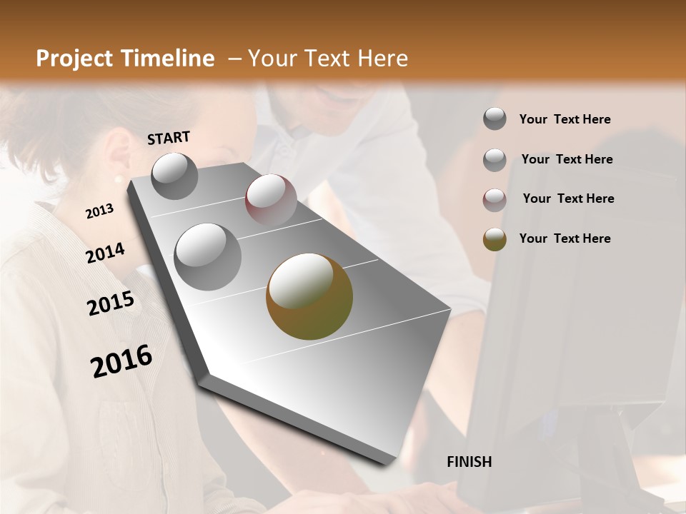 Management Laboratory Computing PowerPoint Template