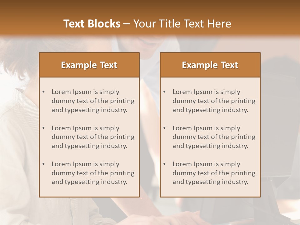 Management Laboratory Computing PowerPoint Template