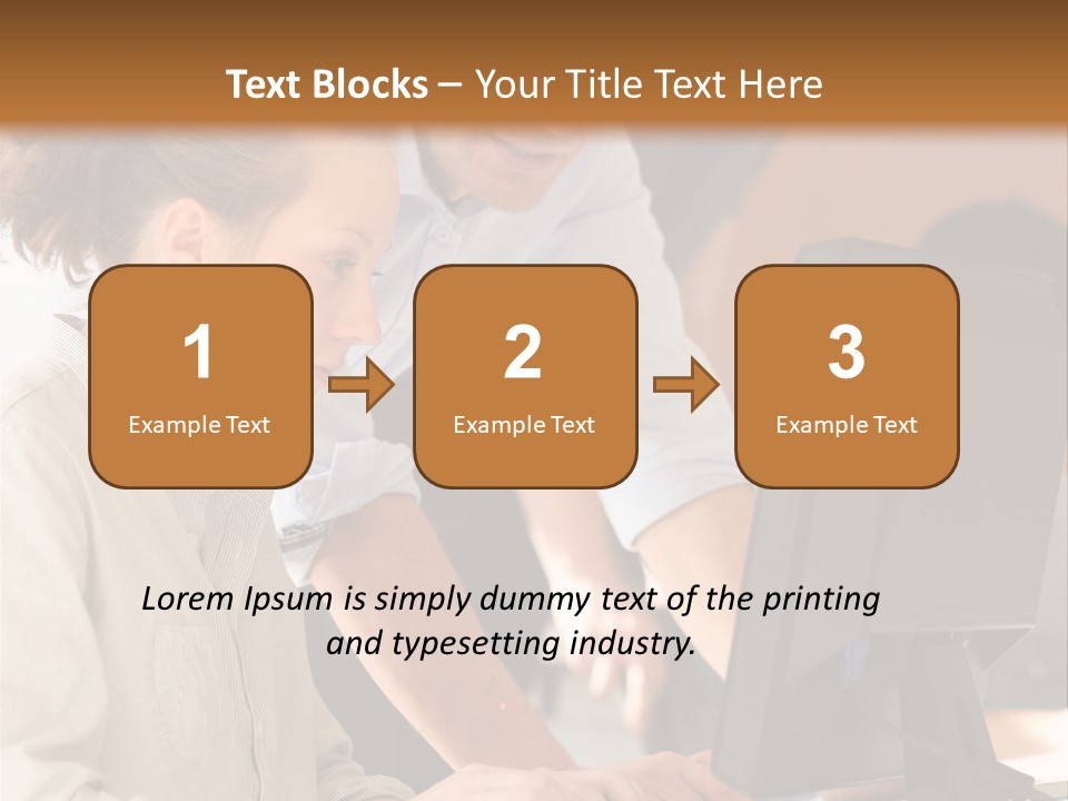 Management Laboratory Computing PowerPoint Template