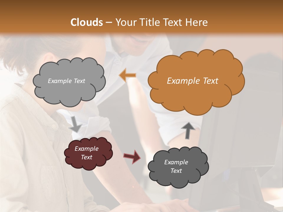 Management Laboratory Computing PowerPoint Template
