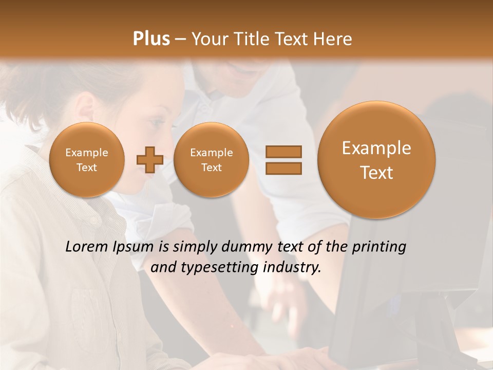 Management Laboratory Computing PowerPoint Template