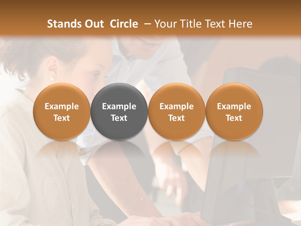 Management Laboratory Computing PowerPoint Template