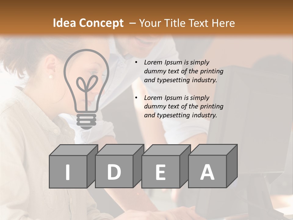 Management Laboratory Computing PowerPoint Template