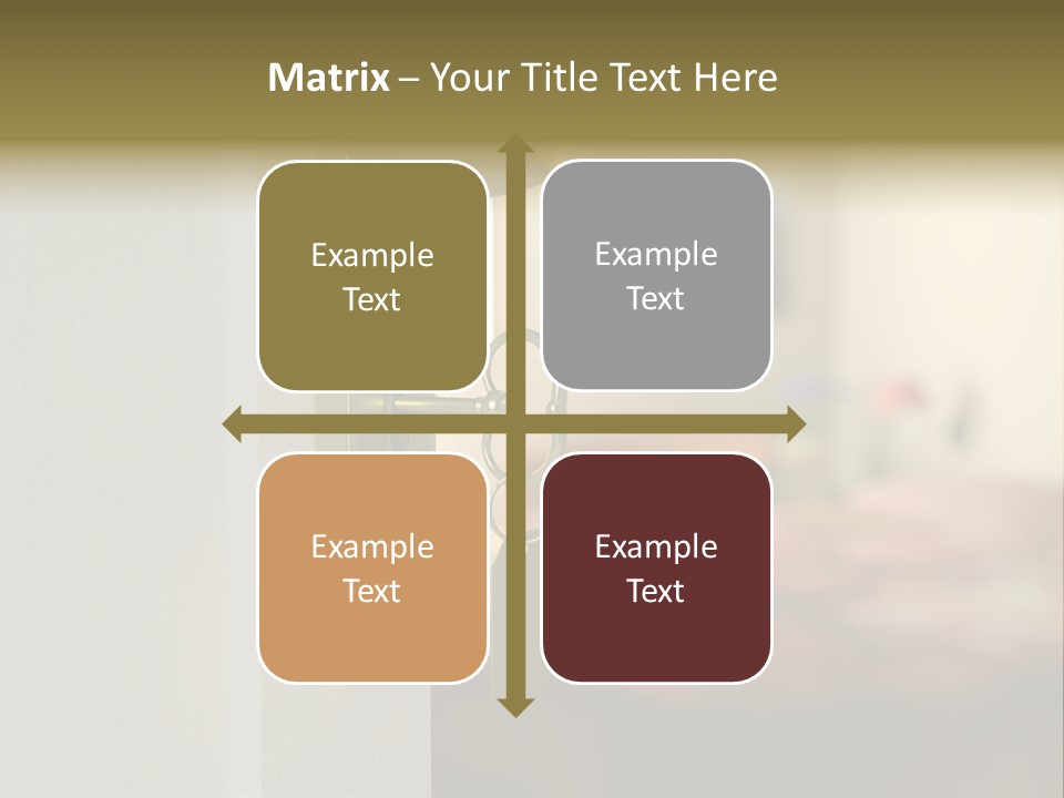 Lock Copyspace Security PowerPoint Template