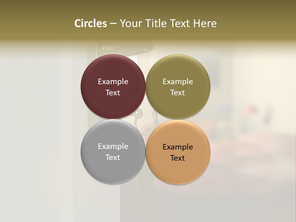Lock Copyspace Security PowerPoint Template