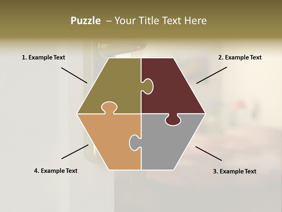 Lock Copyspace Security PowerPoint Template