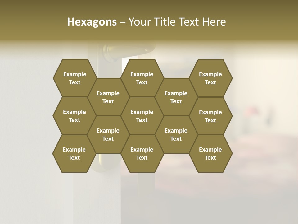 Lock Copyspace Security PowerPoint Template