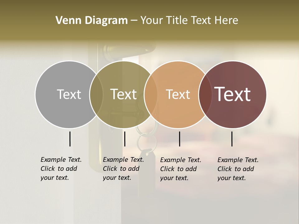 Lock Copyspace Security PowerPoint Template