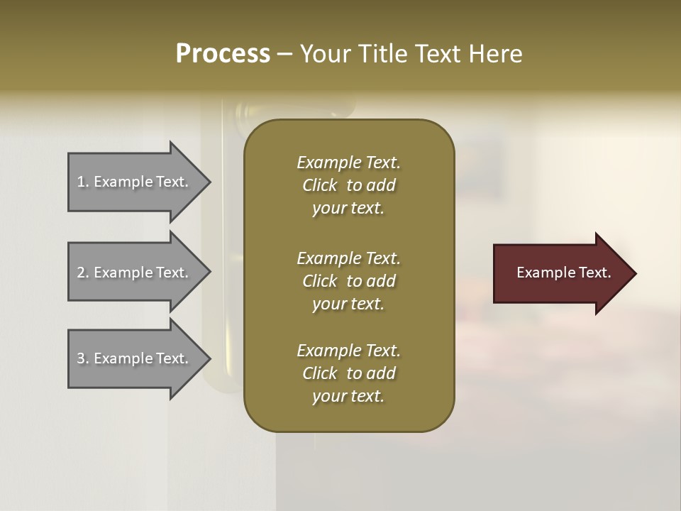 Lock Copyspace Security PowerPoint Template