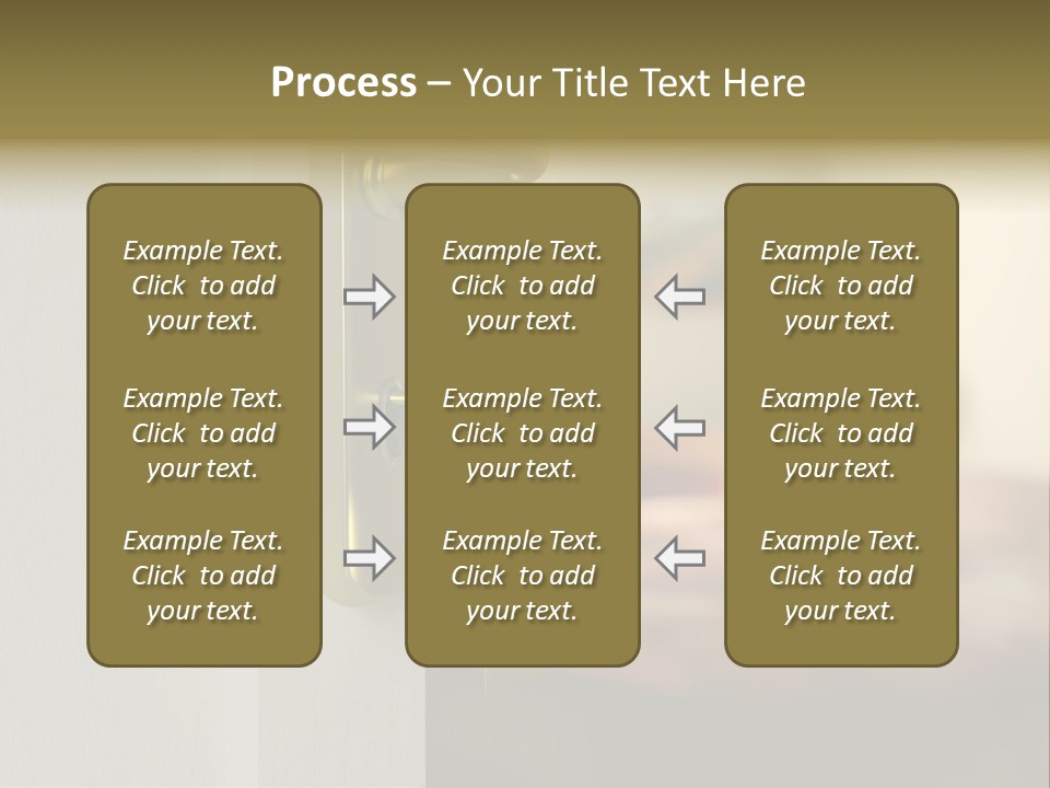 Lock Copyspace Security PowerPoint Template