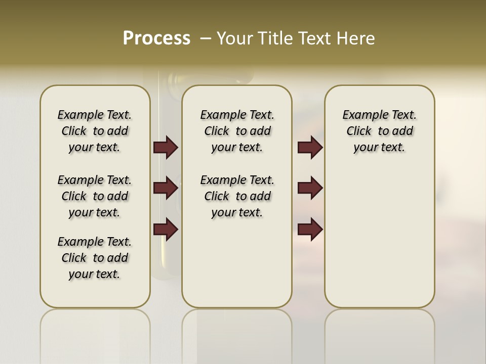 Lock Copyspace Security PowerPoint Template