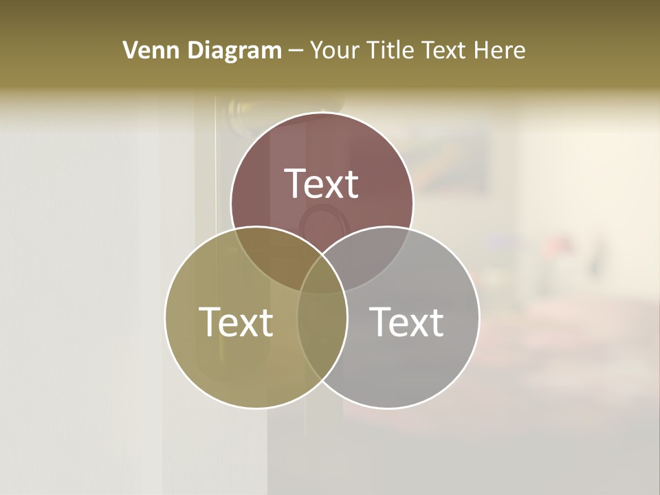 Lock Copyspace Security PowerPoint Template