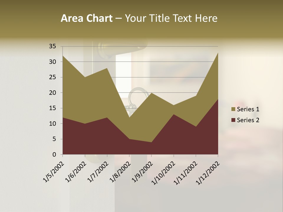 Lock Copyspace Security PowerPoint Template