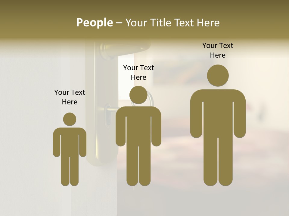 Lock Copyspace Security PowerPoint Template