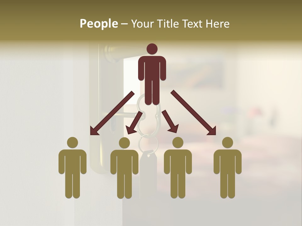 Lock Copyspace Security PowerPoint Template