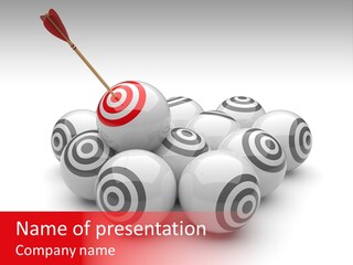 Shot Hit Success PowerPoint Template