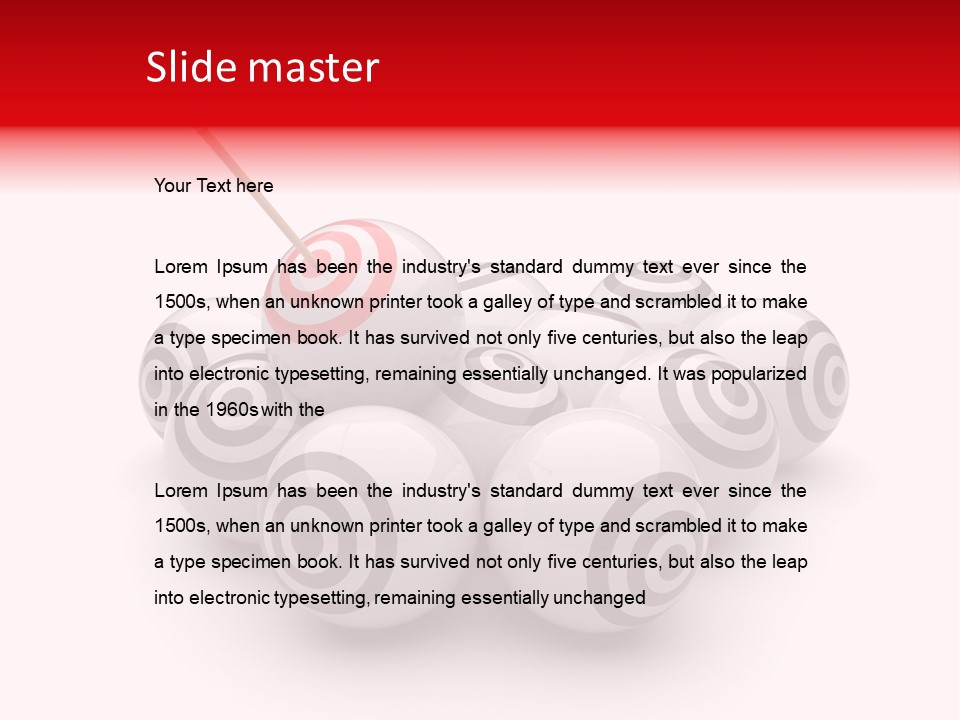 Shot Hit Success PowerPoint Template