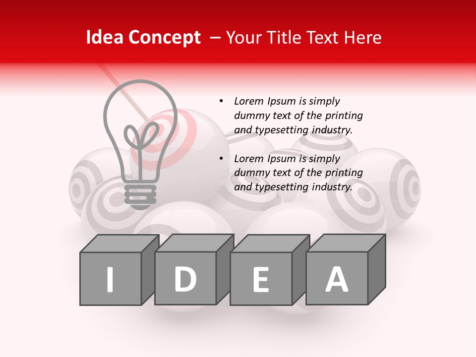 Shot Hit Success PowerPoint Template