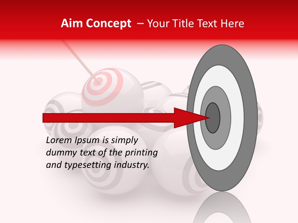 Shot Hit Success PowerPoint Template