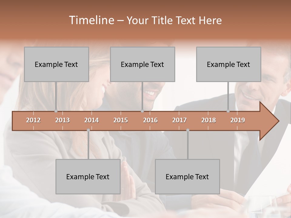 Working People Woman White PowerPoint Template