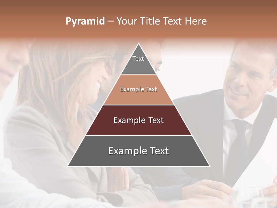 Working People Woman White PowerPoint Template