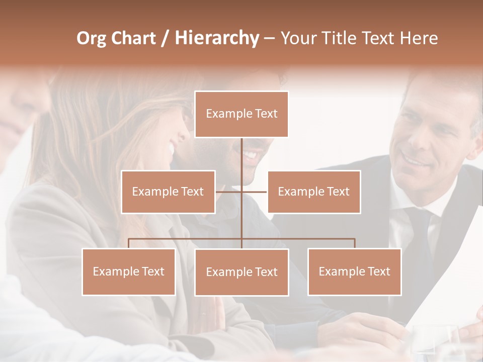 Working People Woman White PowerPoint Template