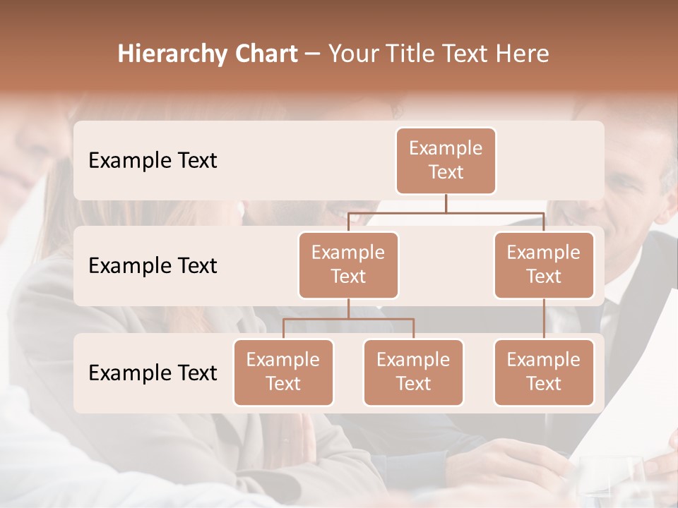 Working People Woman White PowerPoint Template