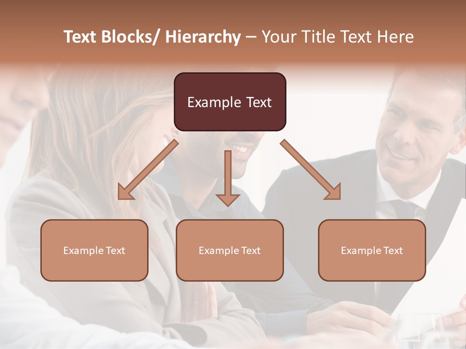 Working People Woman White PowerPoint Template