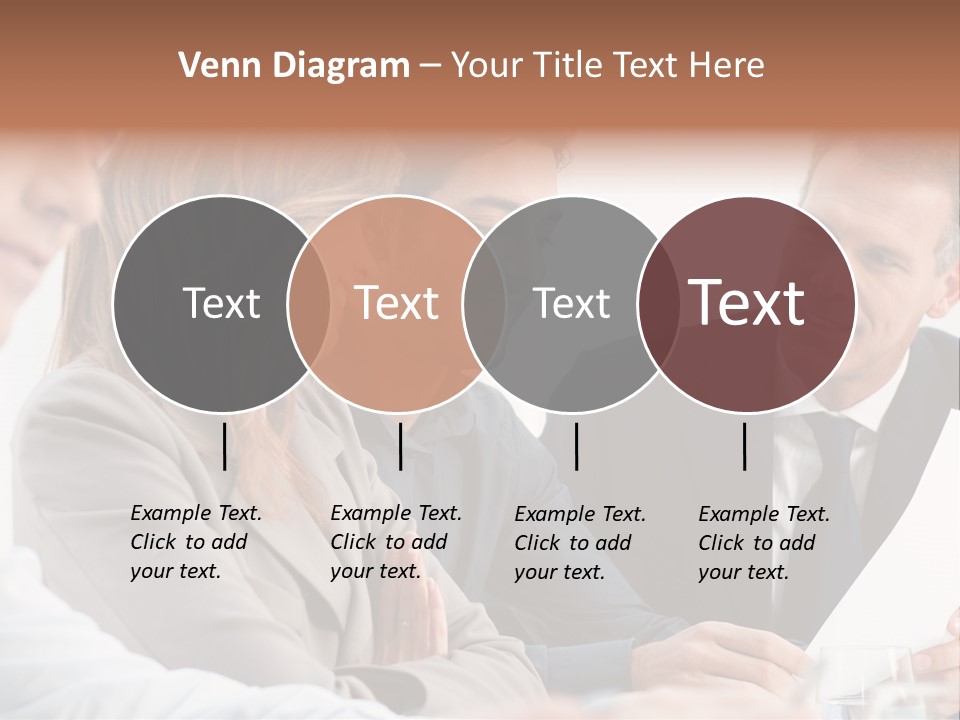 Working People Woman White PowerPoint Template