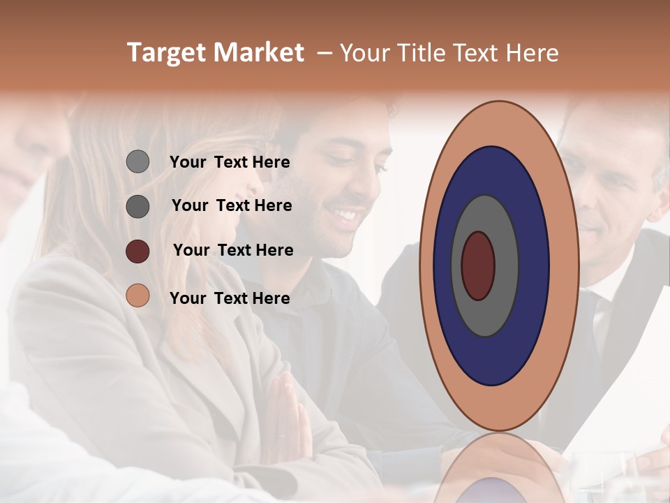 Working People Woman White PowerPoint Template