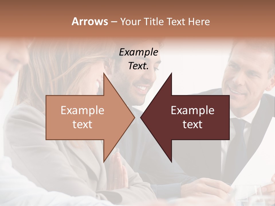 Working People Woman White PowerPoint Template