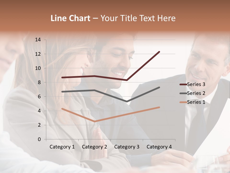 Working People Woman White PowerPoint Template