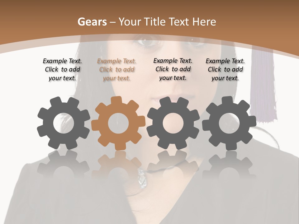 School Knowledge Graduating PowerPoint Template