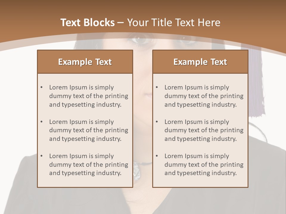 School Knowledge Graduating PowerPoint Template
