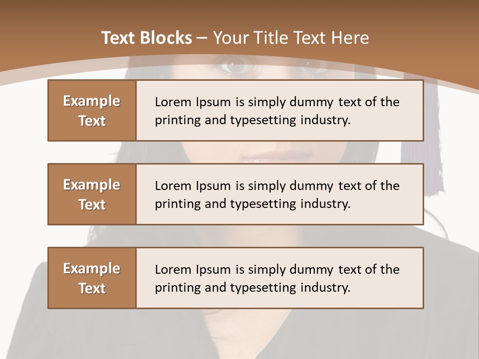 School Knowledge Graduating PowerPoint Template